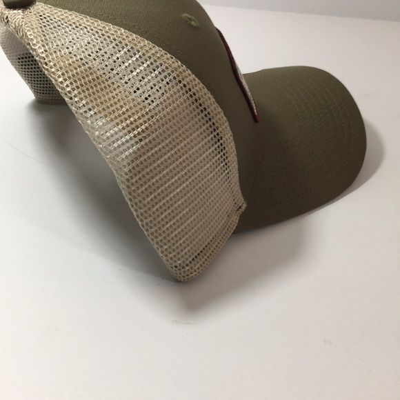 Patagonia trucker camo SnapBack green hat mid - Picture 4 of 6